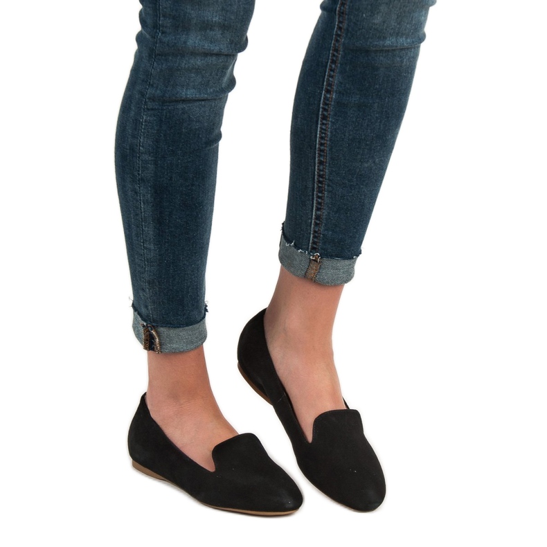 SHELOVET Señores casuales negro 1