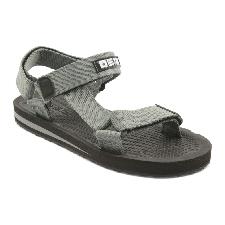 Sandalias textil Big Star 274A285 gris 1