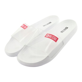 Sandalias de mujer Big Star 274A259 blanco 3