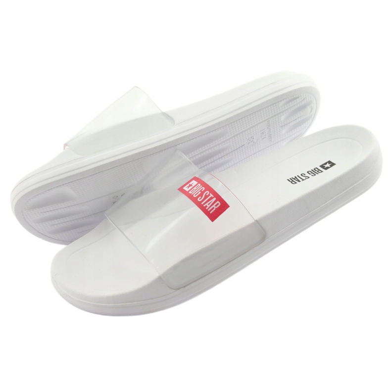 Sandalias de mujer Big Star 274A259 blanco 4