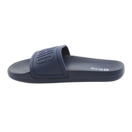 Pantuflas Big Star perfiladas 274A269 azul marino 2