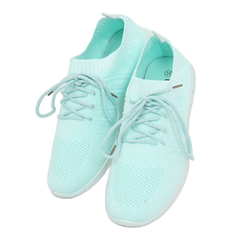 Zapatilla deportiva azul B111-10 Mint Green 1