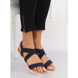 Sandalias mujer azul marino X565 Navy 2