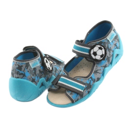 Calzado infantil befado amarillo 350P001 azul gris 5