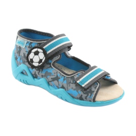 Calzado infantil befado amarillo 350P001 azul gris 2