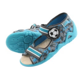 Calzado infantil befado amarillo 350P001 azul gris 6