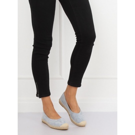 Alpargatas bailarinas azules N-2980 L.BLUE 1