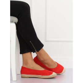 Alpargatas bailarinas rojas N-2980 Red rojo 2