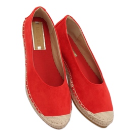 Alpargatas bailarinas rojas N-2980 Red rojo 3