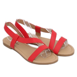 Sandalias rojas de mujer 938 Rojo 1