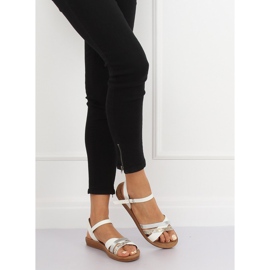 Sandalias blancas para mujer TS-9 White blanco 2
