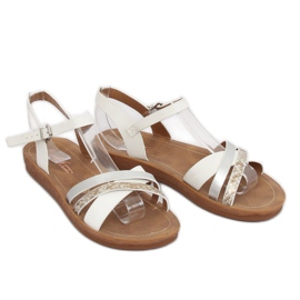 Sandalias blancas para mujer TS-9 White blanco 1