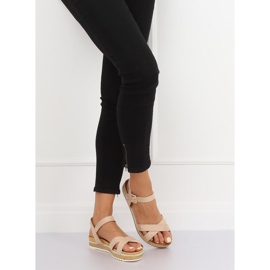 Sandalias beige para mujer Y1521 Beige 1 Sandalias beige para mujer Y1521 Beige 1