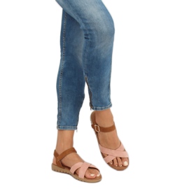 Sandalias mujer rosa 999 rosa rosado 2
