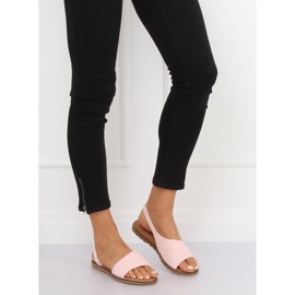 Sandalias rosa asimétricas de mujer 982 Pink rosado 4