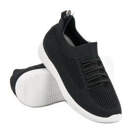 SHELOVET Calzado deportivo sin cordones negro 1