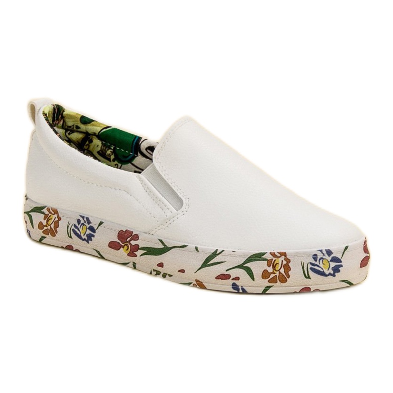 Groto Gogo Slipons de moda blanco 1