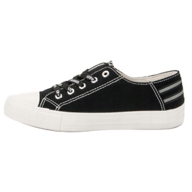 SHELOVET Zapatillas bajas negro 3