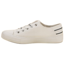 SHELOVET Zapatillas bajas blanco 1