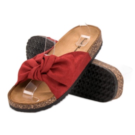 Sweet Shoes Zapatillas de gamuza rojo 1