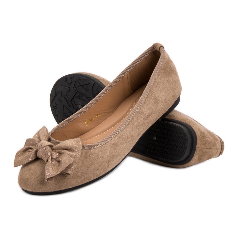 JESSY ROSS Bailarina con lazo marrón 1