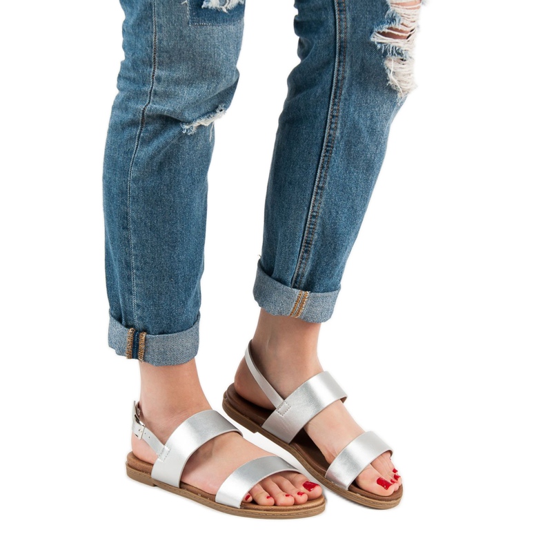 Primavera Sandalias casuales gris 2