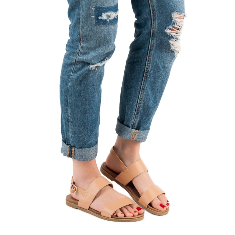 Primavera Sandalias casuales marrón 2