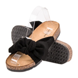 Sweet Shoes Zapatillas de gamuza negro 1