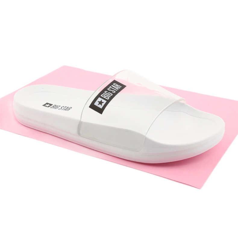 Sandalias de mujer Big Star 274A258 blanco negro 2