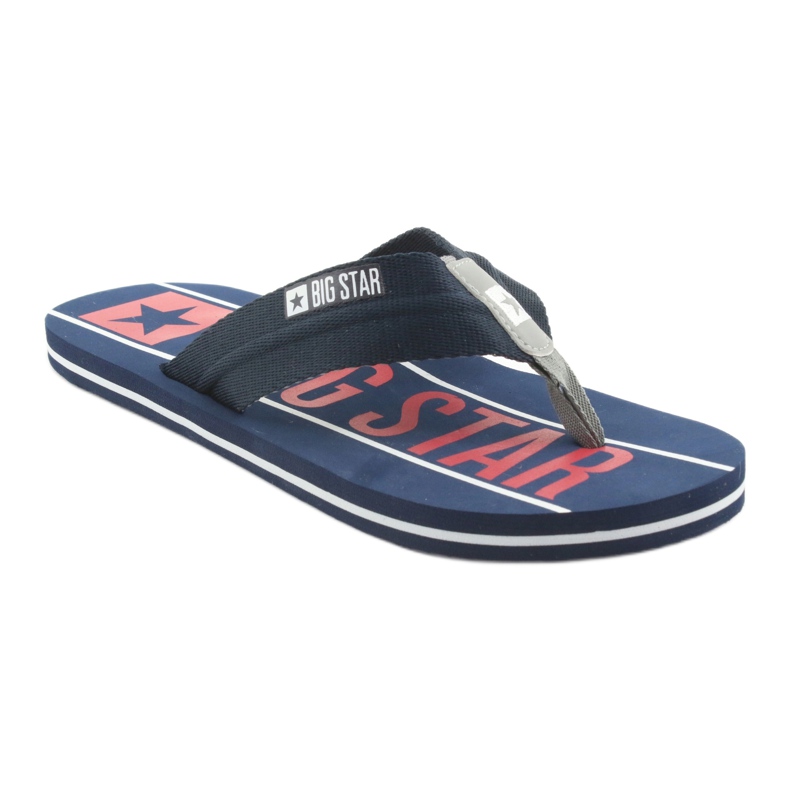 Zapatillas de hombre Big Star 174658 azul marino blanco rojo 1 Zapatillas de hombre Big Star 174658 azul marino blanco rojo 1