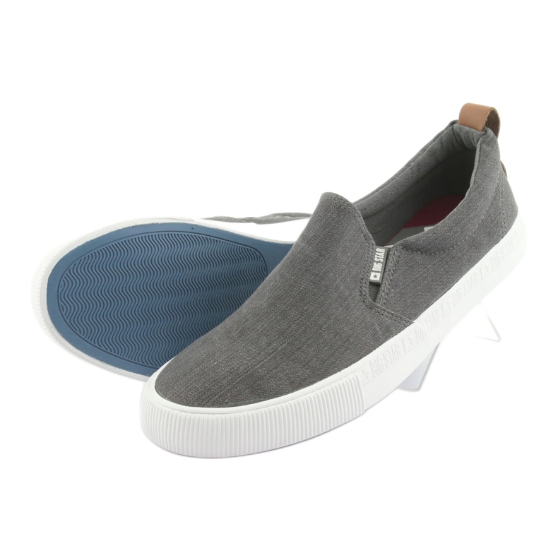 Zapatillas sin cordones Big Star 174162 gris 5 Zapatillas sin cordones Big Star 174162 gris 5