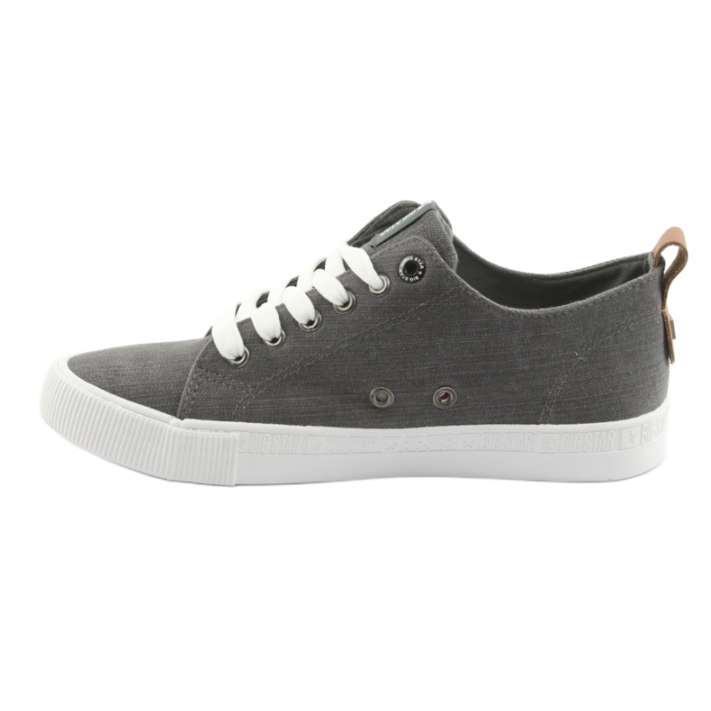 Zapatillas gris hombre Big Star 174165 gris 2