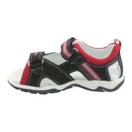 Bartek Sandalias de cuero chicos velcro 16176 marina azul 2