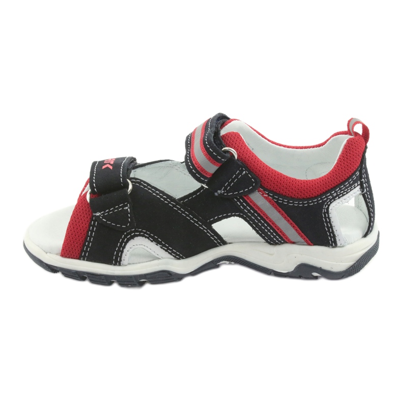 Bartek Sandalias de cuero chicos velcro 16176 marina azul 2 Bartek Sandalias de cuero chicos velcro 16176 marina azul 2