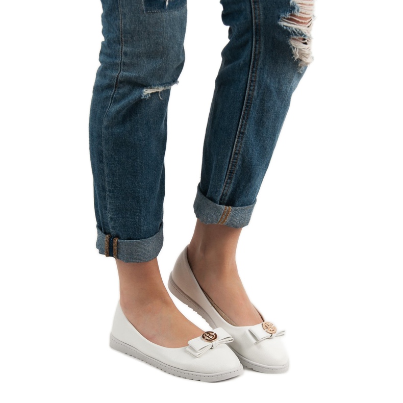 Miss Laura Bailarinas blancas blanco 2