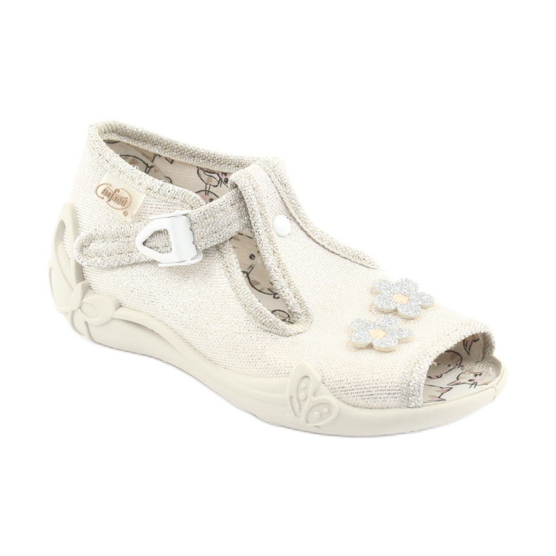 Calzado infantil befado 213P110 marrón amarillo 1