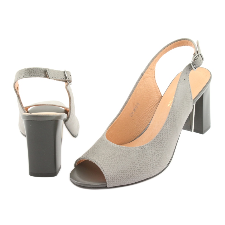 Sandalias outdoor mujer Espinto S274 gris 4