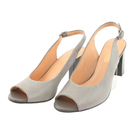 Sandalias outdoor mujer Espinto S274 gris 3