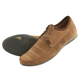 Zapatillas deportivas de hombre Riko 694 marrón claro 5