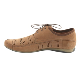 Zapatillas deportivas de hombre Riko 694 marrón claro 2