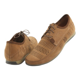 Zapatillas deportivas de hombre Riko 694 marrón claro 4