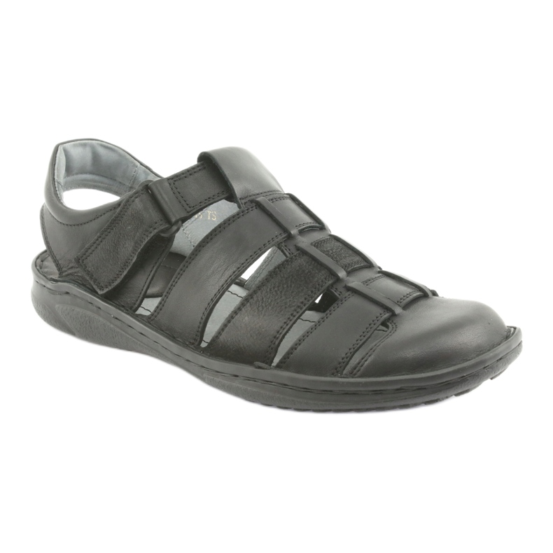 Sandalias deportivas de hombre Riko 619 negras negro 1 Sandalias deportivas de hombre Riko 619 negras negro 1
