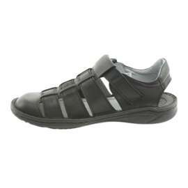 Sandalias deportivas de hombre Riko 619 negras negro 2 Sandalias deportivas de hombre Riko 619 negras negro 2