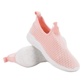 SHELOVET Calzado deportivo sin cordones rosado 1