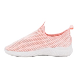 SHELOVET Calzado deportivo sin cordones rosado 4