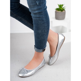 Renda Bailarina con lazo gris 2