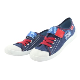 Calzado infantil befado 251Y101 azul rojo 3
