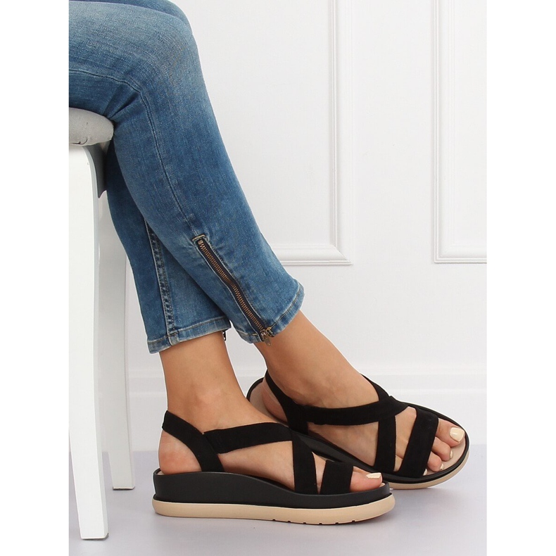 Sandalias de mujer negras G-199 Negra negro 1 Sandalias de mujer negras G-199 Negra negro 1