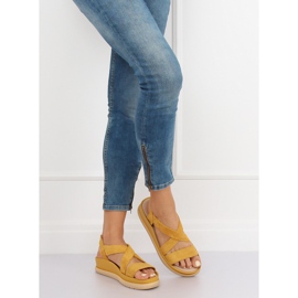 Sandalias de mujer amarillas G-199 Amarillo 3