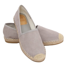 Alpargatas grises para mujer LX178 Gris 1